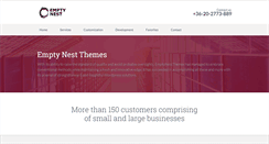 Desktop Screenshot of emptynestthemes.com