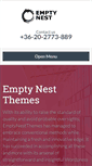 Mobile Screenshot of emptynestthemes.com
